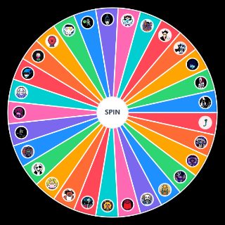 Random Deltarune Best Characters Wheel