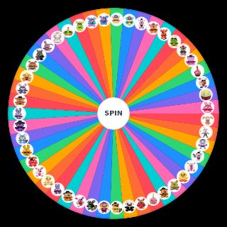 Fnaf plushies Wheel