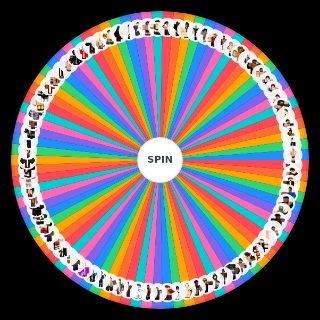 Random ZODW Wrestlers Wheel