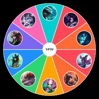 Spin the Wheel: Nami Skins (2021/2022) League of Legends