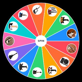 Random Guitar Hero/Rock Band Guitar Controllers Picker