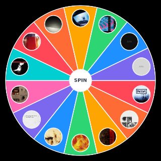 Spin the Wheel: Nine inch nails albums