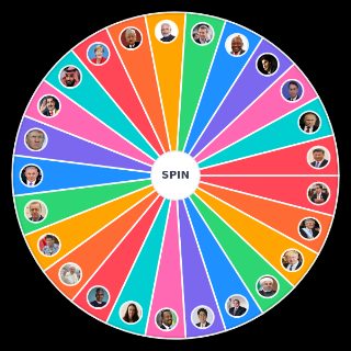 Random World Leaders in Wheel