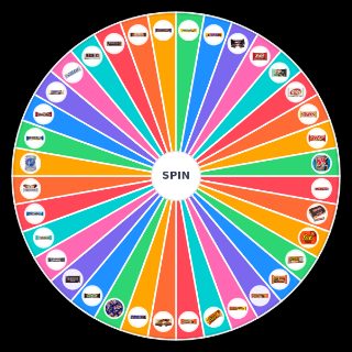 Random ALL CANDY BARS Wheel