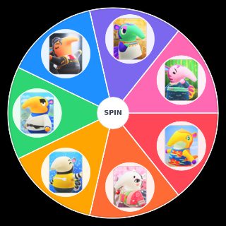 Animal Crossing NH Anteaters Random Picker