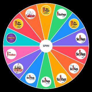 Spin the Wheel: six flags parks