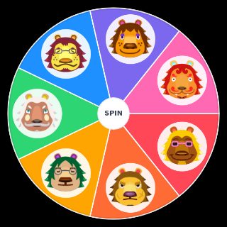 Random Animal Crossing Lions Picker