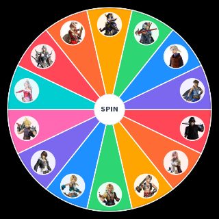 Random Final Fantasy Main Heroes Wheel