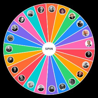 Canadian prime ministers Wheel