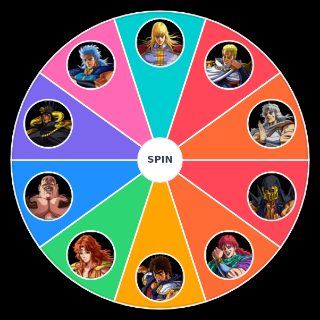 Random Hokuto no Ken Characters (Fighting Game) Picker