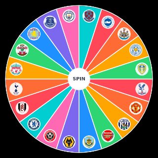 Random Premier League Teams I Hate/Like Wheel