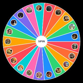 Random Poker Quest Heroes Wheel