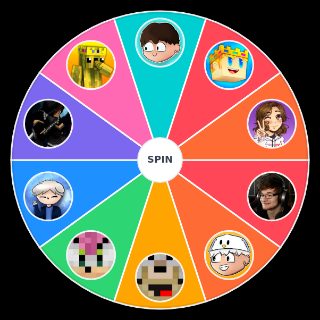 Random Youtubeurs Minecraft français v2 Picker