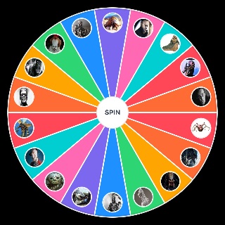 Greatest Movie Monsters Wheel