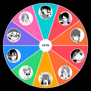 Random Bokuben Characters Wheel