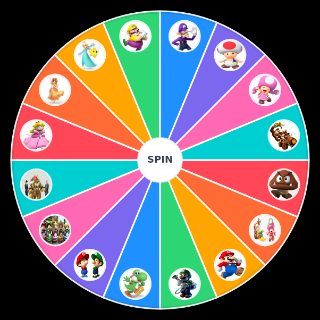Mario character's Random Generator