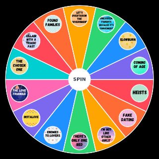 Random YA tropes Picker