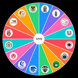 Spin the Wheel: jupiler pro league clubs