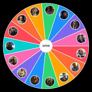 Random The Blacklist Characters Wheel