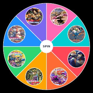 Spin the Wheel: JoJo's Bizzare Parts
