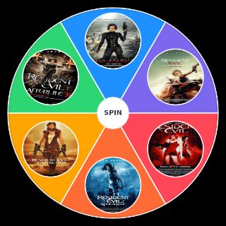 Spin the Wheel: Resident Evil Movies
