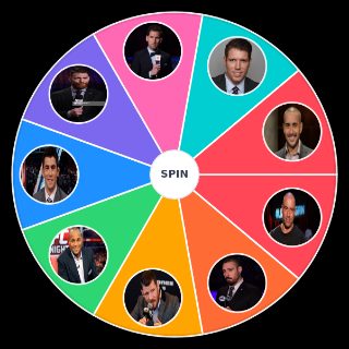 UFC commentators Wheel