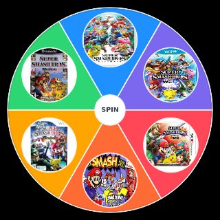 Smash Bros. Games Random Picker