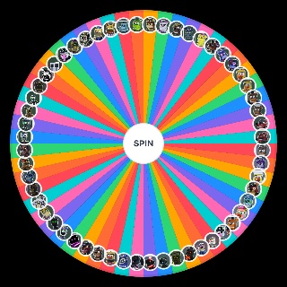 FNaF World RTA All Characters (No Monthlies) Wheel