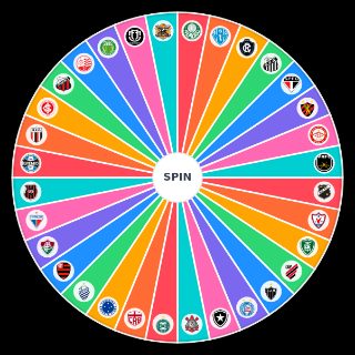 Spin the Wheel: TIMES DA COPA DO BRASIL TERCEIRA FASE