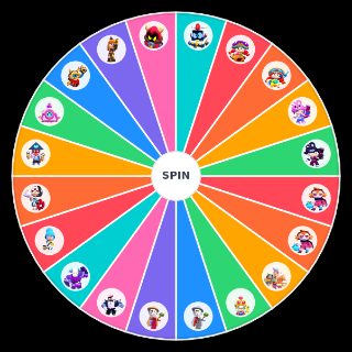 Random Skins brawl stars da nova atualização Wheel