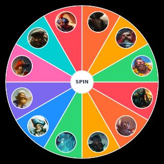 Random Gangplank Skins Wheel