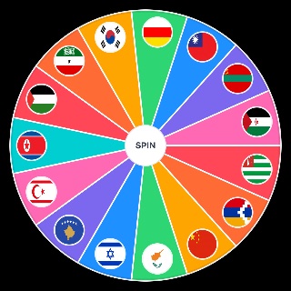 Random Do I recognise these states with limited recognition? Wheel
