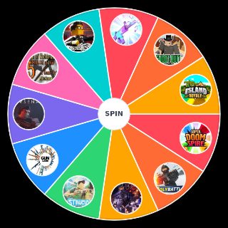 Roblox FPS Games Wheel