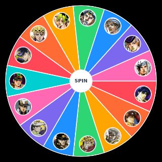 Main Jojos (Parts 1 8, Part Variations) Random Picker