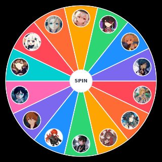 Random genshin juveniles Wheel