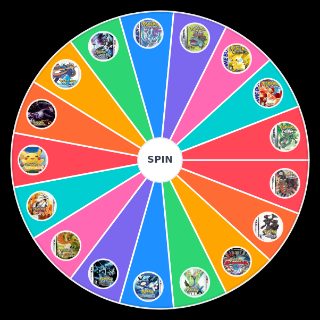 Pokemon Games Wheel