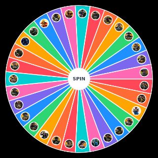 Random R6S Elites Wheel