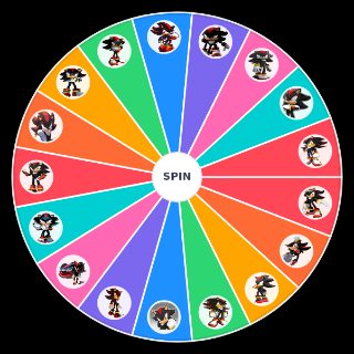 Shadow Portrayals in the Sonic Series Wheel