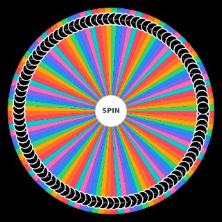 Random 100 Rappers Wheel