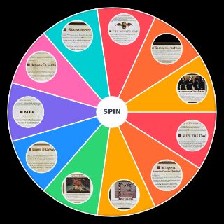 Spin the Wheel: Avenged Sevenfold City of Evil songs