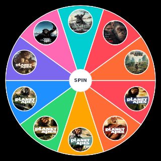 Choose a Random Planet of the Apes All Movies