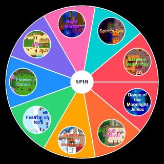 Random Stardew Valley Festivals Picker