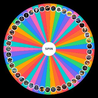 Random Batman Movies and TV shows Wheel