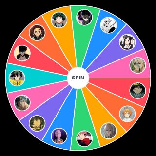 Random New Gen main character Wheel