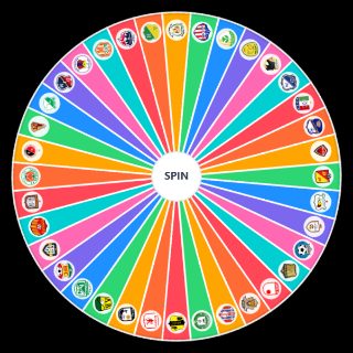 Random LIGA COLOMBIANA Wheel