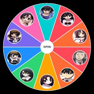 School Days, all characters are awful. Random Picker