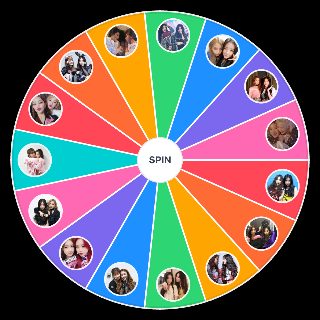 Random GIDLE COUPLE Wheel