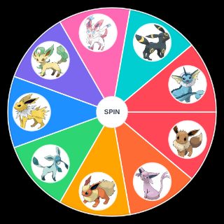 Choose a Random Eeveelutions