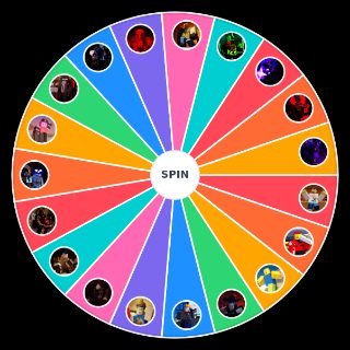 Random forsaken characters based on if they deserve forsaken Wheel