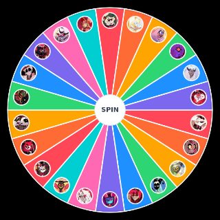 Random Hazbin Hotel Characters Wheel